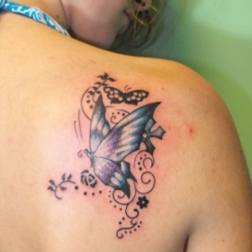 tattoo farfalla
