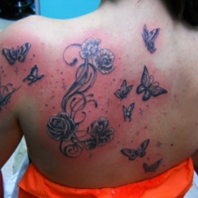 tatuaggio farfalle ,,TATTOO FANTASY