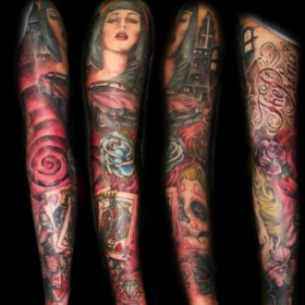 Tattoos by Massimo Ursino - Absinthium Tattoo Palermo 