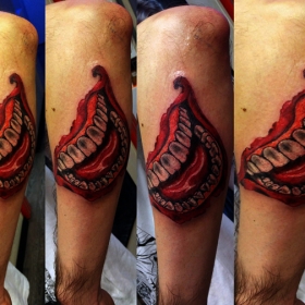 Tatuaggio bocca Joker-1