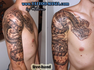 Tattoo Mania PG drago cinese