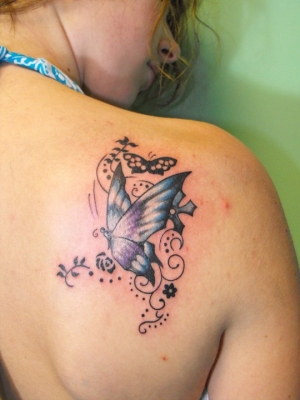 tattoo farfalla