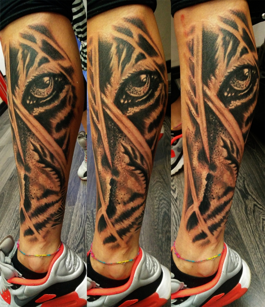 Tatuaggio occhio di tigre-1