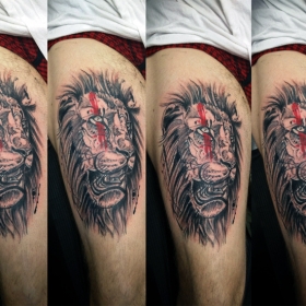Tatuaggio leone-1