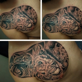 Tatuaggio leone-1